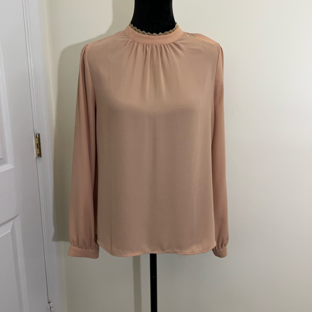 Nude Forever 21 Blouse